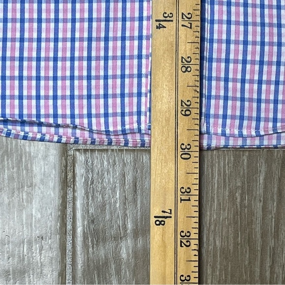 Nautica Men’s Relaxed-Fit Plaid Button-Down Oxford Shirt Size M (15-1/2, 32/33) - Picture 4 of 4